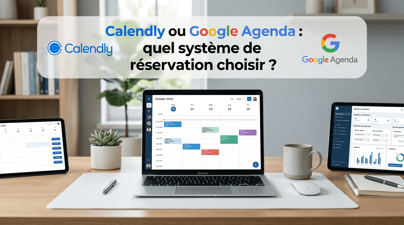 Calendly ou Google Agenda quel système de réservation choisir